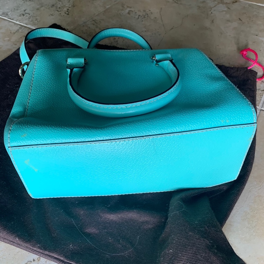Kate Spade Aqua/ Tiffany Blue Purse 💙 - Picture 11 of 14
